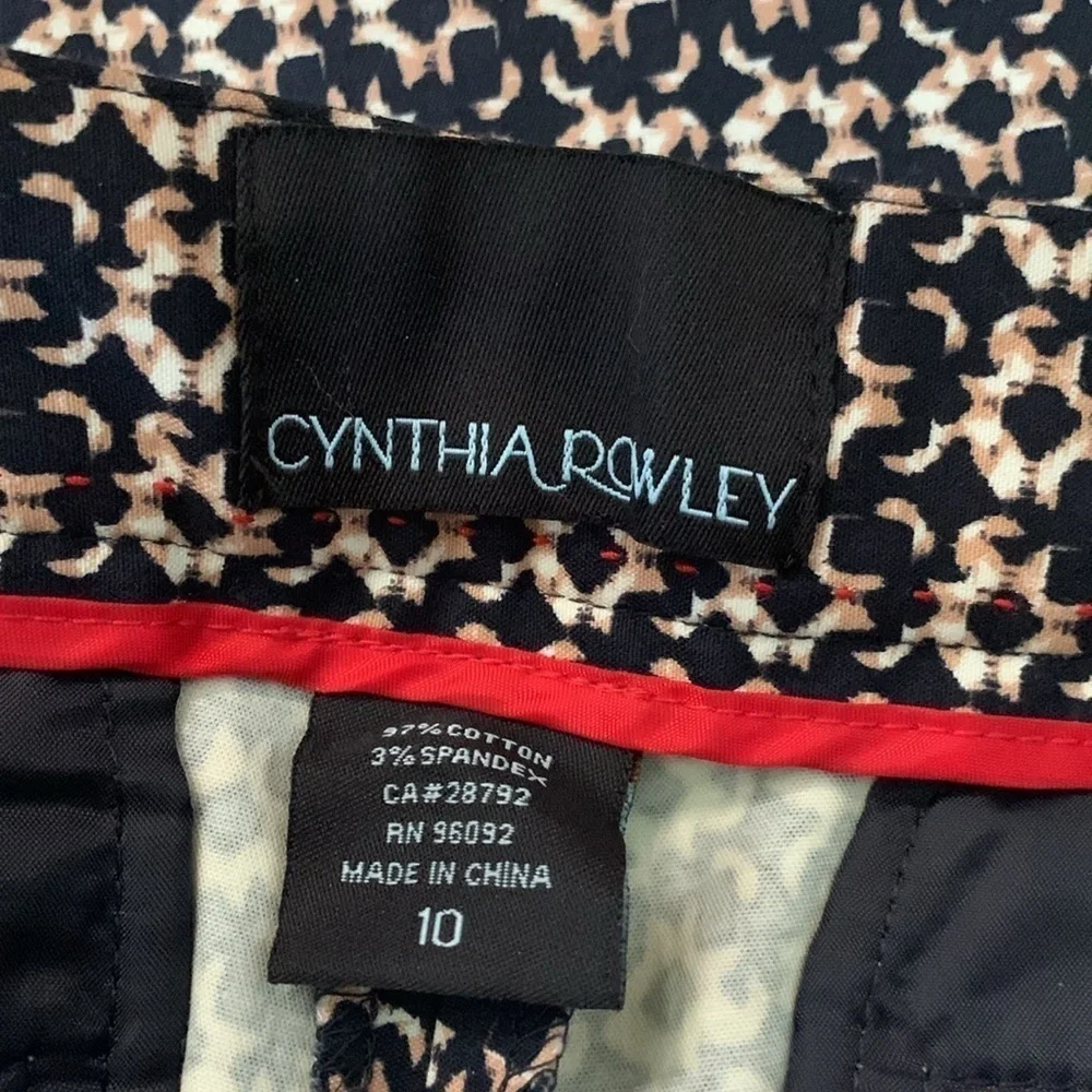 Cynthia Rowley Cropped Pants NWOT Size 10 - Picture 3 of 4